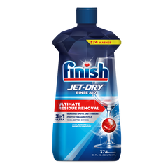 Finish Jet-Dry Ultimate Residue Removal Rinse Aid, 38 fl oz