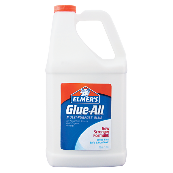 Elmer's Glue-All Liquid Glue, Multi-Purpose, White, 1 Gallon