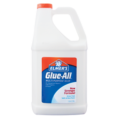 Elmer's Glue-All Liquid Glue, Multi-Purpose, White, 1 Gallon