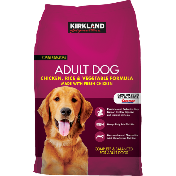 Kirkland Signature Chicken & Rice Dog Food, 40 lbs