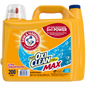 Arm & Hammer Liquid Laundry Detergent, Plus OXI Clean Max, Ultra Concentrated, HE Compatible, Fresh Scent, 200 fl oz