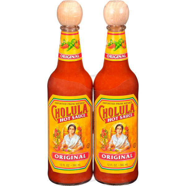 Cholula Hot Sauce, Original, 12 fl oz, 2 ct