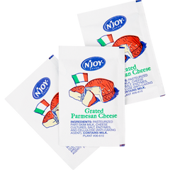 N'Joy Grated Parmesan Cheese Portion Packets, 200 ct