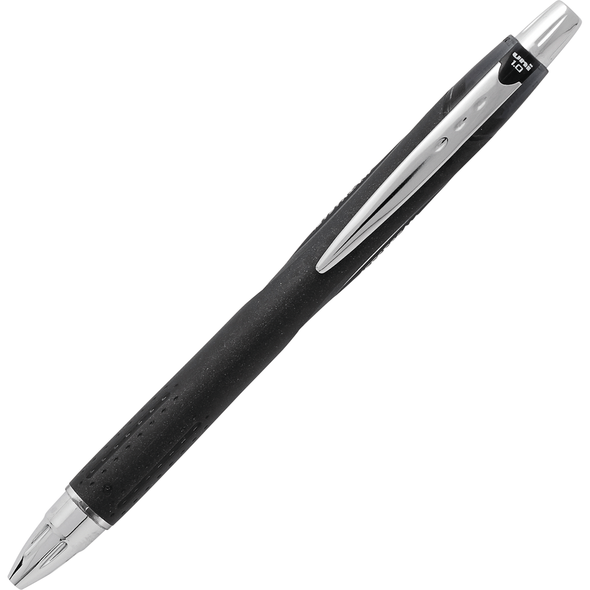 uni-ball Jetstream Retractable Rollerball Pen, Bold Point 1.0mm, Black Ink, 12 ct