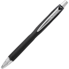 uni-ball Jetstream Retractable Rollerball Pen, Bold Point 1.0mm, Black Ink, 12 ct