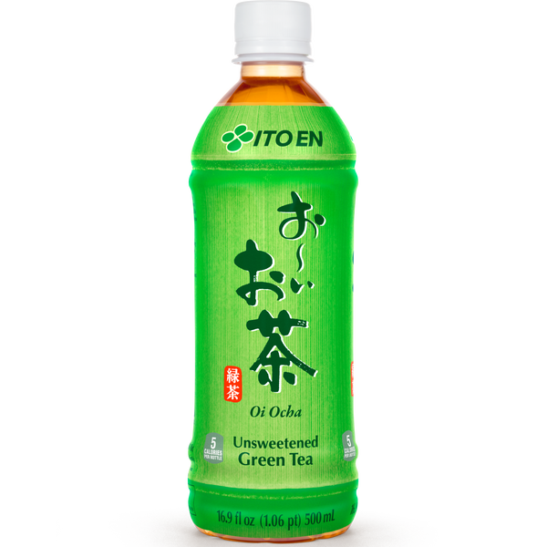 ITO EN Oi Ocha Green Tea, Unsweetened, 16.9 fl oz, 12 ct