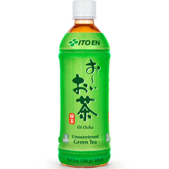 ITO EN Oi Ocha Green Tea, Unsweetened, 16.9 fl oz, 12 ct