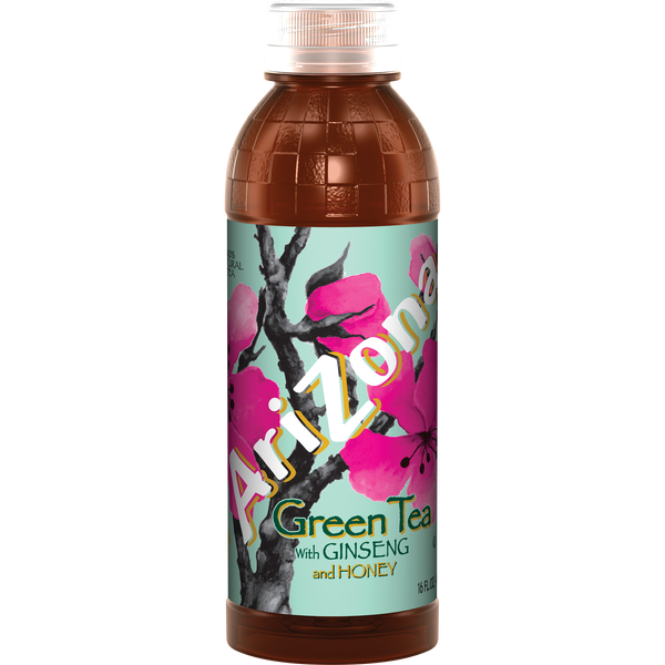 AriZona Green Tea, Ginseng and Honey, 16 fl oz, 24 ct