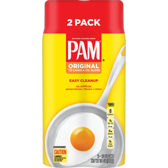 Pam Original Non-Stick Cooking Spray, 12 oz, 2 ct