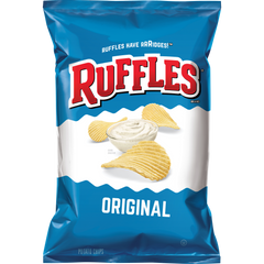 Ruffles Potato Chips, Original, 28 oz