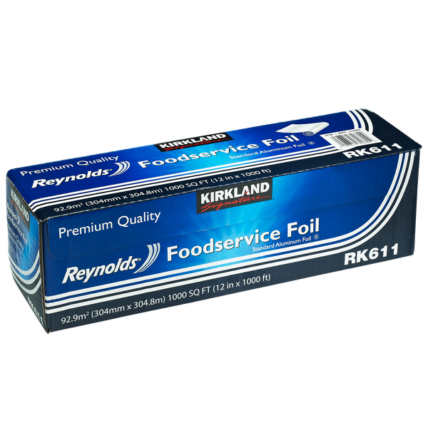 Kirkland Signature Aluminum Foil, 12"W x 1000'L