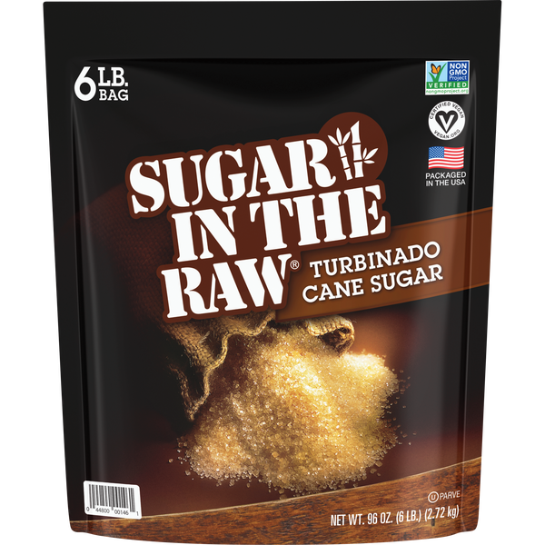 Sugar in the Raw Turbinado Cane Sugar, 6 lbs