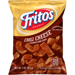 Fritos Corn Chips, Chili Cheese, 2 oz, 64 ct