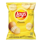 Lay's Potato Chips, Classic, 1.5 oz, 64 ct