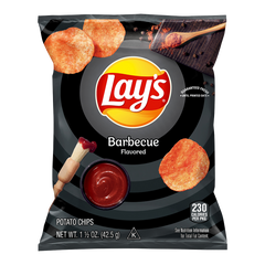 Lay's Potato Chips, Barbecue, 1.5 oz, 64 ct