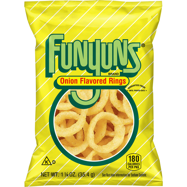 Funyuns Onion Rings, 1.25 oz, 64 ct