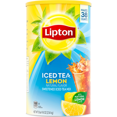 Lipton Iced Tea Mix, Lemon, 5 lbs 9.8 oz