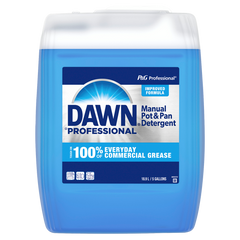 Dawn Professional Manual Pot and Pan Dish Detergent, Liquid Concentrate, 5 Gallons