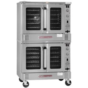 Southbend PCG100S/SD Platinum Double Full Size Natural Gas Convection Oven - 50,000 BTU