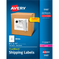 Avery TrueBlock Shipping Labels, Laser, White, 8-1/2" x 11", 100 Labels