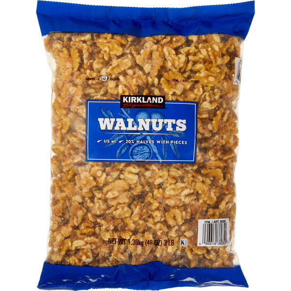 Kirkland Signature Walnuts, Baking Nuts, 3 lbs