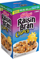 Kellogg's Raisin Bran Crunch Cereal, 56.6 oz