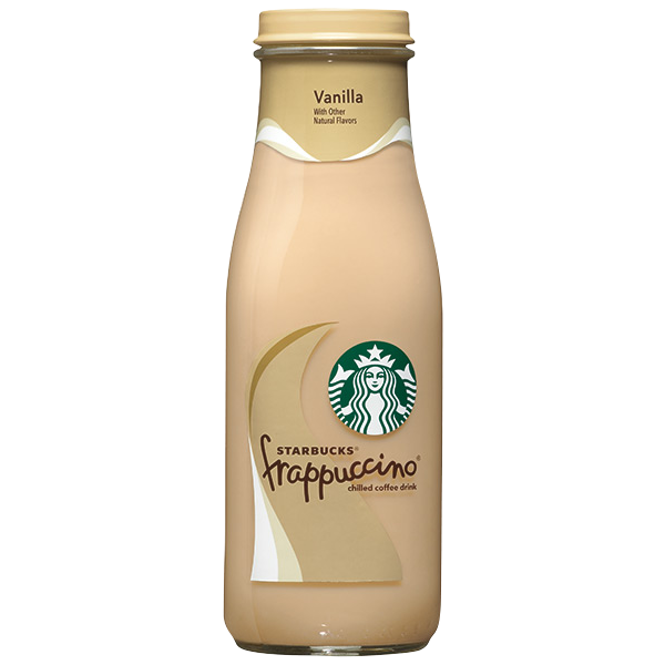 Starbucks Frappuccino Chilled Coffee Drink, Vanilla, 13.7 fl oz, 12 ct