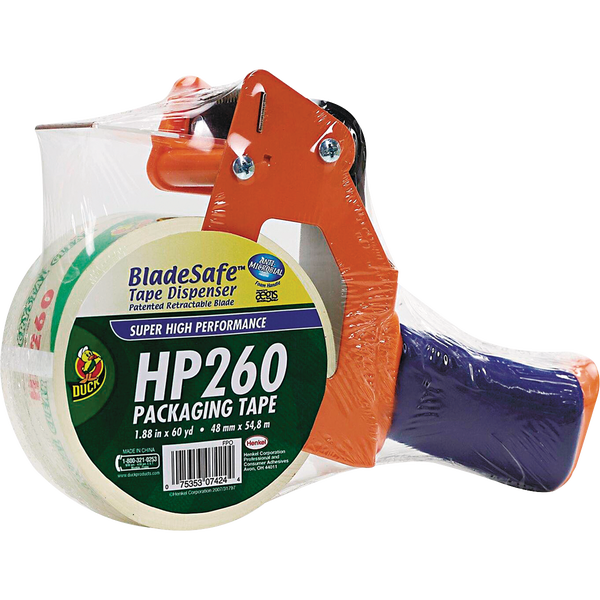 Duck HP260 Packaging Tape with Tape Gun Dispenser