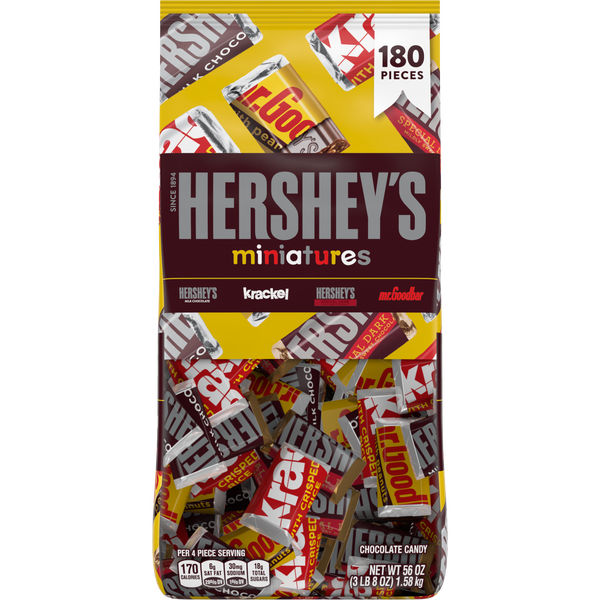 Hershey's Miniatures, Variety Pack, 180 ct