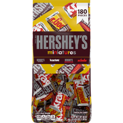 Hershey's Miniatures, Variety Pack, 180 ct