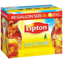 Lipton Iced Tea, Black, 1 Gallon, 48 bags