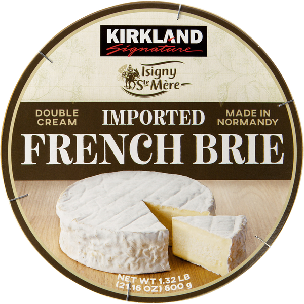 Kirkland Signature Isigny Ste Mere Imported French Brie, 21.16 oz