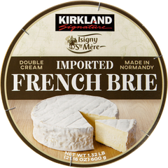 Kirkland Signature Isigny Ste Mere Imported French Brie, 21.16 oz