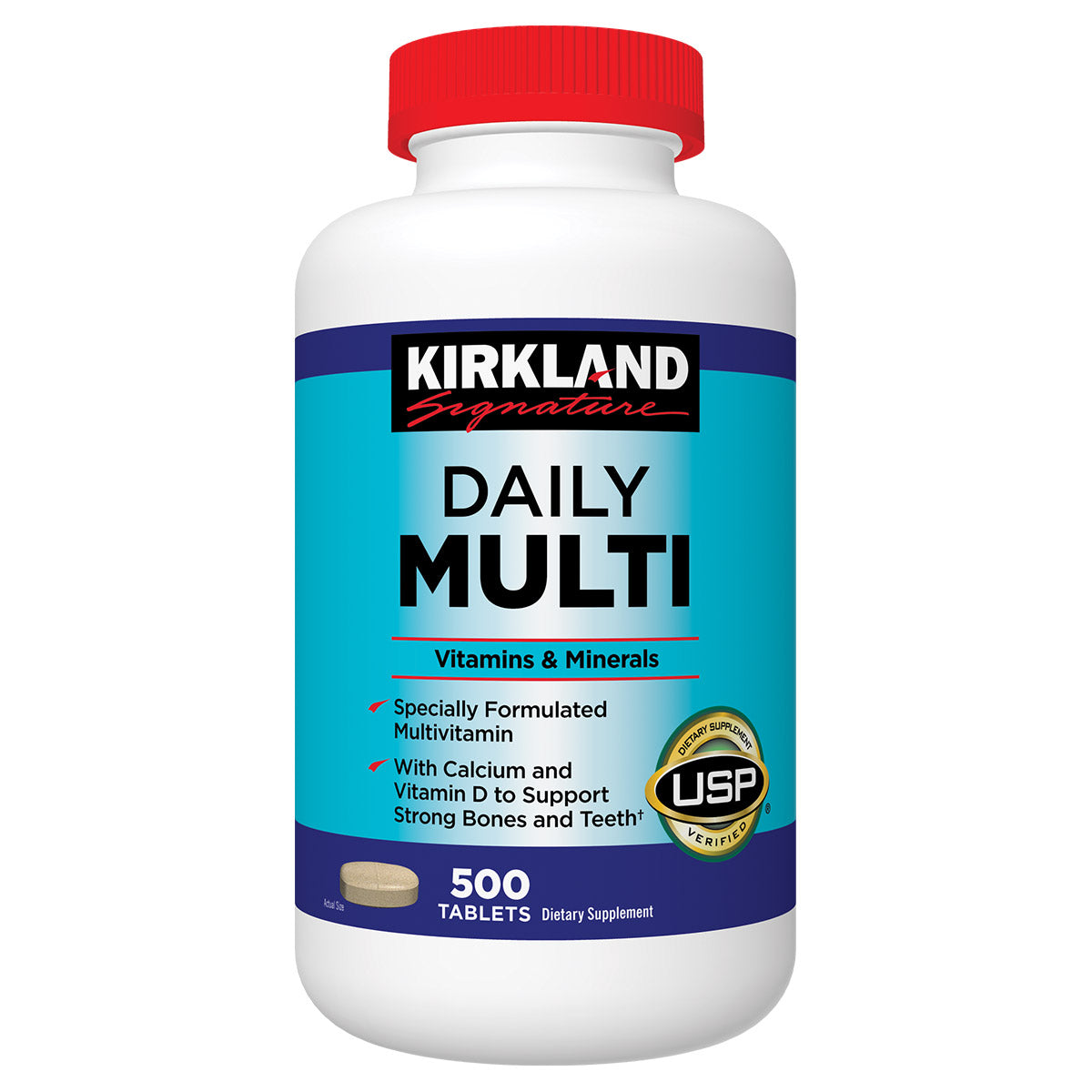 Kirkland Signature Daily Multi, 500 Tablets