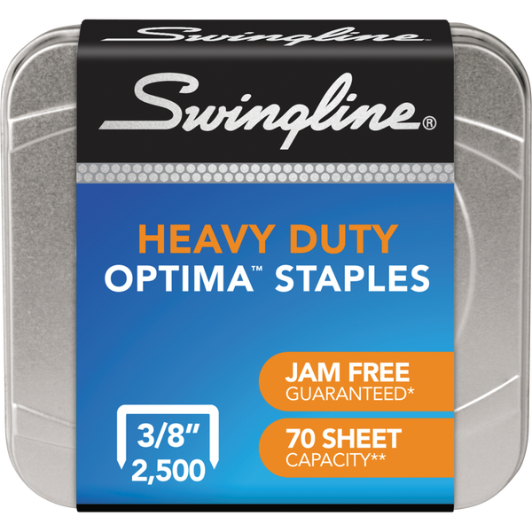 Swingline 3/8" High Capacity Staples, 2500 ct