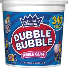 Dubble Bubble Gum, 340 ct