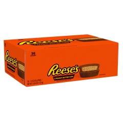 Reese's Peanut Butter Cups, Milk Chocolate, 1.5 oz, 36 ct