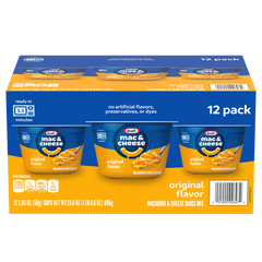 Kraft Macaroni & Cheese Cups, 2.05 oz, 12 ct