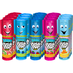 Bazooka Jumbo Push Pops, Variety Pack, 1.06 oz, 18 ct