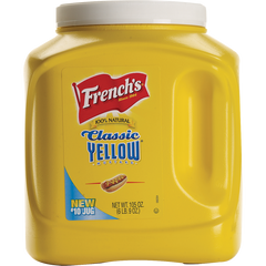 French's Classic Yellow Mustard, 105 oz