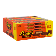 Reese's Peanut Butter Cups, King Size, 2.8 oz, 24 ct