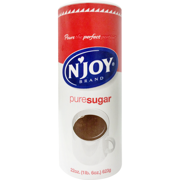 N'Joy Cane Sugar, 22 oz, 8 ct