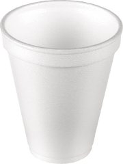 WinCup Foam Cold and Hot Cups, 8 oz, White, 1200 ct