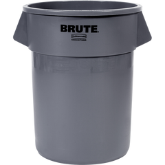 Rubbermaid Commercial Brute Trash Can, 55 Gallon, Gray