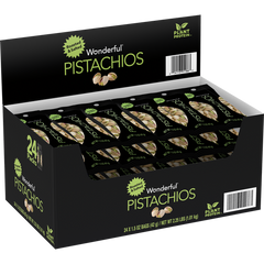 Wonderful Pistachios, Roasted & Salted, In-Shell, 1.5 oz, 24 ct