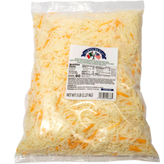 North Beach 3 Cheese Blend, Shredded, 5 lbs