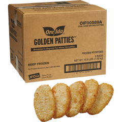 Ore-Ida Golden Hash Brown Patties, 2.8 lbs, 6 ct