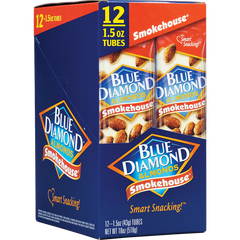 Blue Diamond Smokehouse Almonds, 1.5 oz, 12 ct