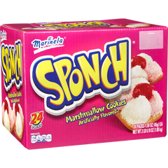 Marinela Sponch Marshmallow Cookies, 24 ct