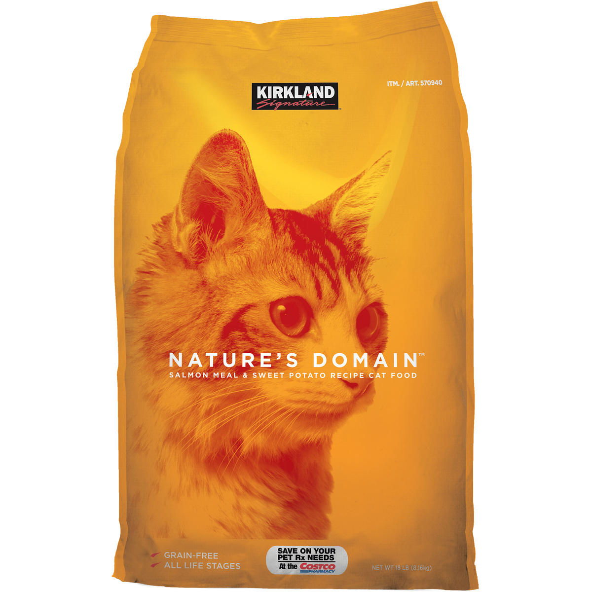 Kirkland Signature Nature's Domain Cat Food, 18 lbs